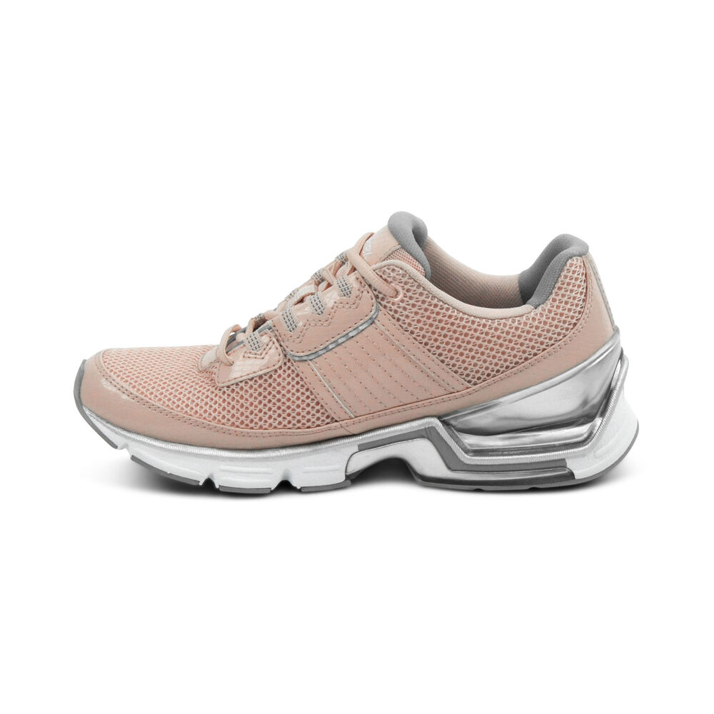 Aetrex Women's Xspress Runner 2 Sneakers - Pink | USA PYYMDMV